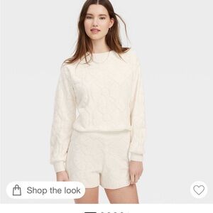 Roller Rabbit x Target Women's Cream top and shorts Roller Rabbit x Target xxs